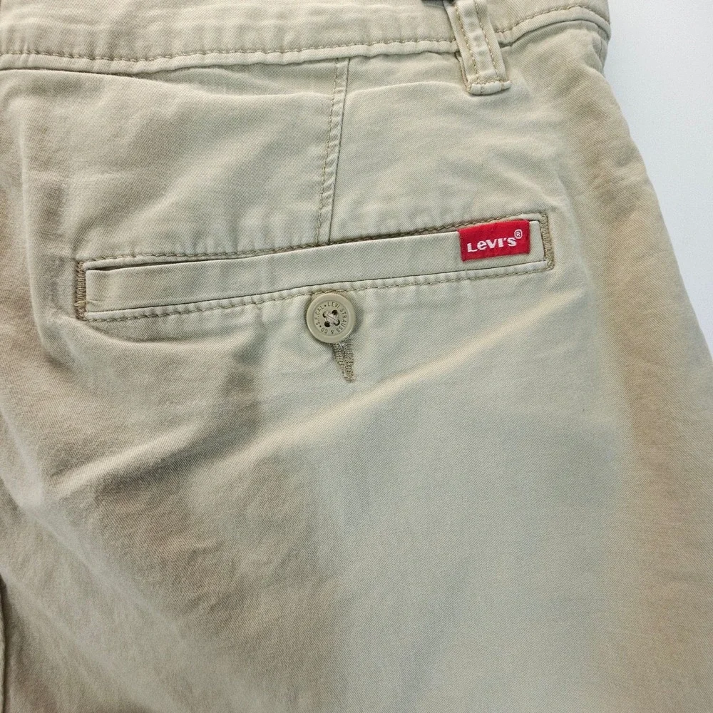 Levi's XX Chino Shorts Men 31 Tan Standard Taper Casual Minimalist Streetwear‎